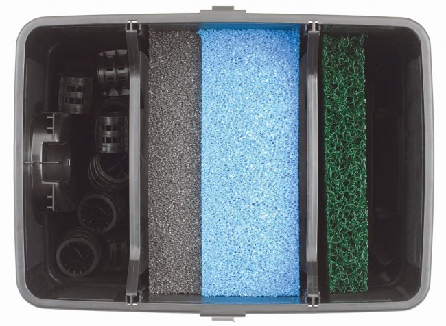 Pond filter MultiClear Set 8000 multi-chamber filter set - Pontec